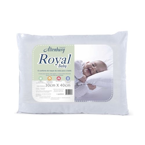 Travesseiro  30cmx40cm Royal Baby Altenburg