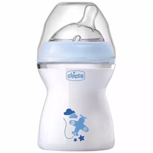Mamadeira Step Up 2m  250ml Fluxo Médio Azul Chicco