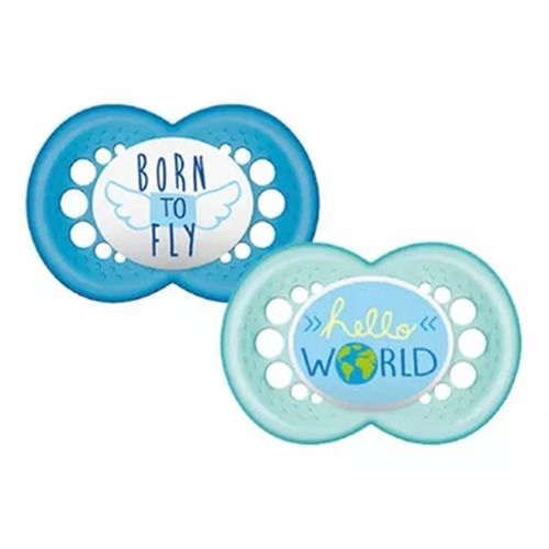 Chupeta 2 Unds Sayings 6m  Boys Tam 2 2943 MAM