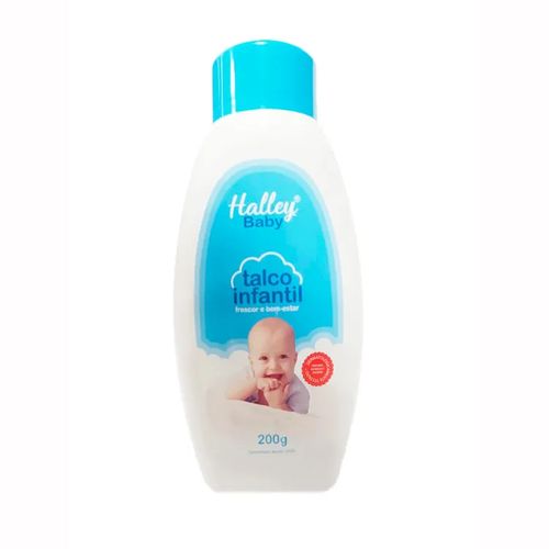 Talco Infantil Halley Baby (Azul) 200g