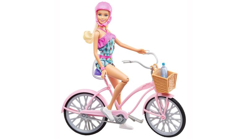 Barbie con bicicleta clearance