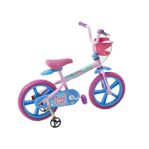 Bicicleta Aro 14 Baby Alive 2253 Bandeirante