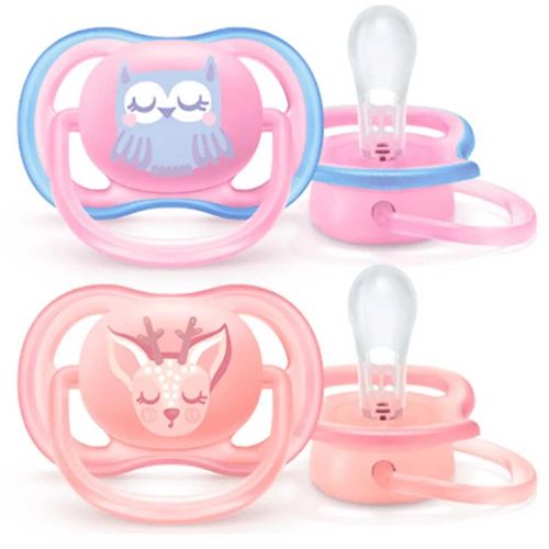 Chupeta Ultra Air 0-6m Rosa Avent - SCF085/02