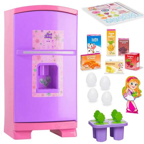 Geladeira De Brinquedo Sweet Fantasy 50 cm Cardoso Toys