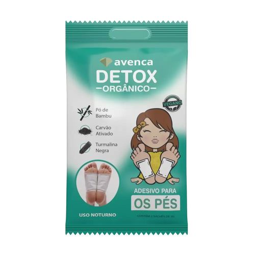 Avenca Detox Orgânico Adesivo Para os Pés