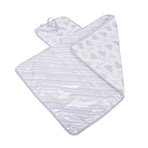 Trocador Portátil Minasrey Baby Nice Estampado Cinza 47x67