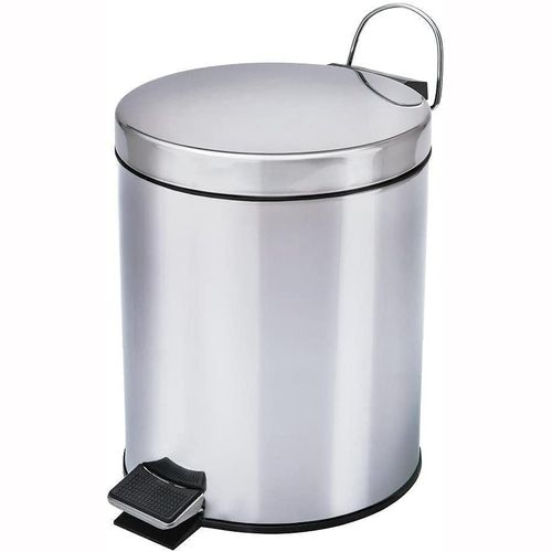 Lixeira Inox 5 Litros Com Balde Removível HAI Brasil