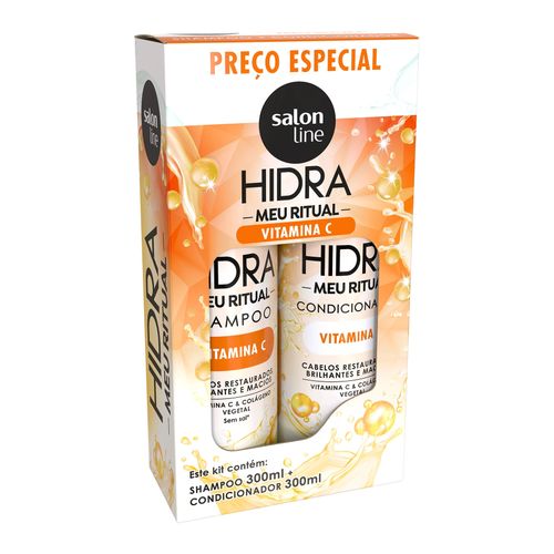 Kit Shampoo e Condicionador Hidra Meu Ritual Vitamina C 300ml