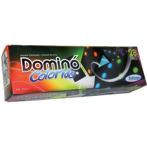 Domino de Madeira Pingos 53032 Color Xalingo