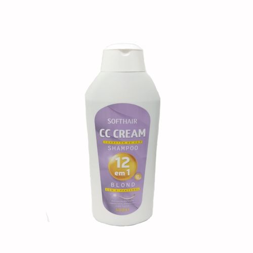 Shampoo Corretor de Cor CC Cream 500ml Soft Hair