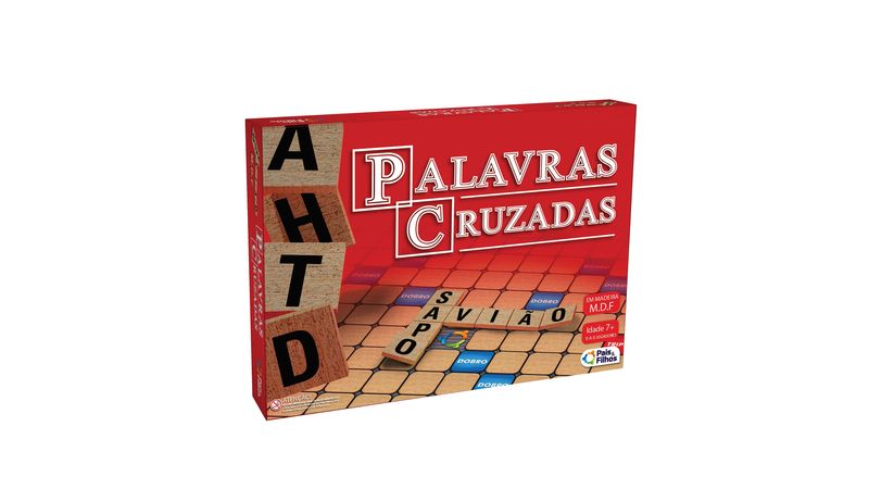 JOGO PALAVRAS CRUZADAS REF 1174 - PAIS & FILHOS - Papelaria Catavento