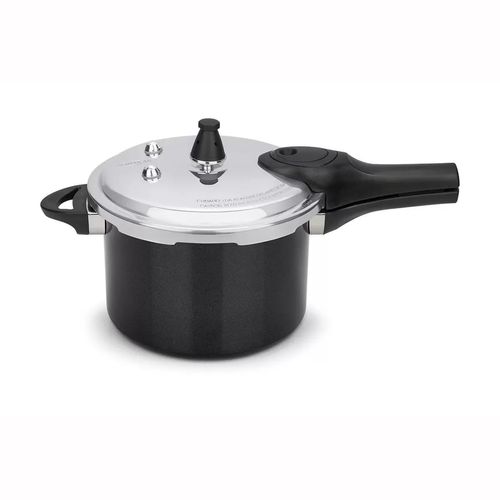 Panela de Pressão Pressure 4,2 litros Brinox Preto Brinox