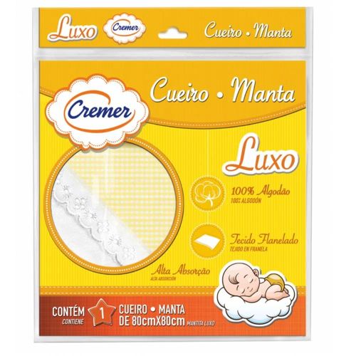 Cueiro de Luxo Neutro Branco Cremer