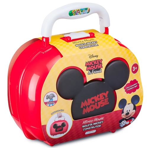 Maleta Mickey Construtor Com 8 Acessórios Multikids - BR1564