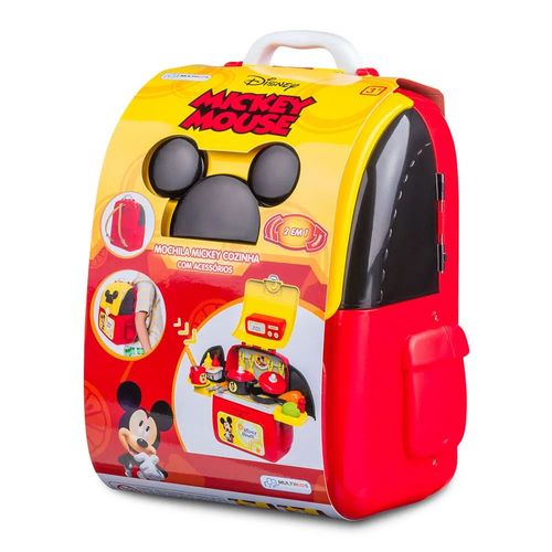 Mochila Kit Play Set Mickey Cozinha Multikids - BR1299