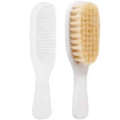 Kit Escova Mais Pente Com Cerdas Naturais 08243 buba