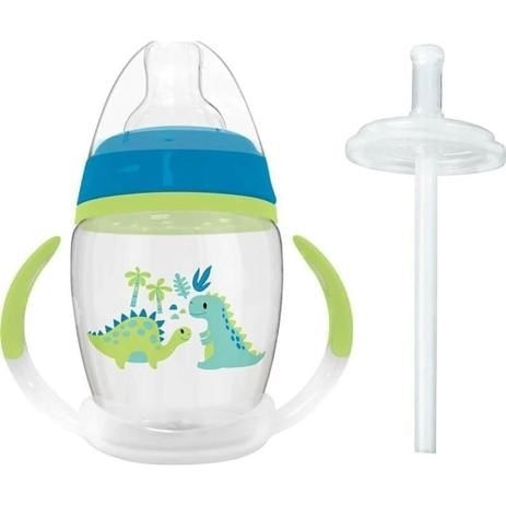 Copo Com Alça Removível Mais Canudo Dino 10691 buba