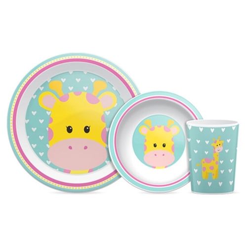 Kit Refeição Girafa 10736 Buba