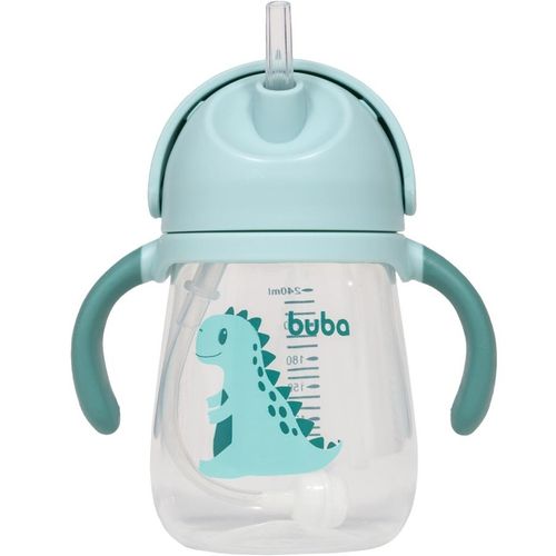 Copo com Alça 240ml 11826 Dino Verde Buba