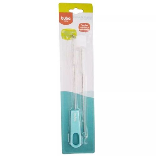 Escova de Limpeza para Canudo Azul 09736 Buba