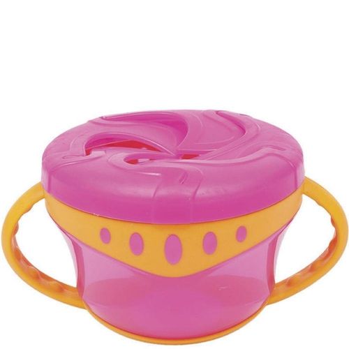 Tigela Snack com Alça Rosa 6180 Buba