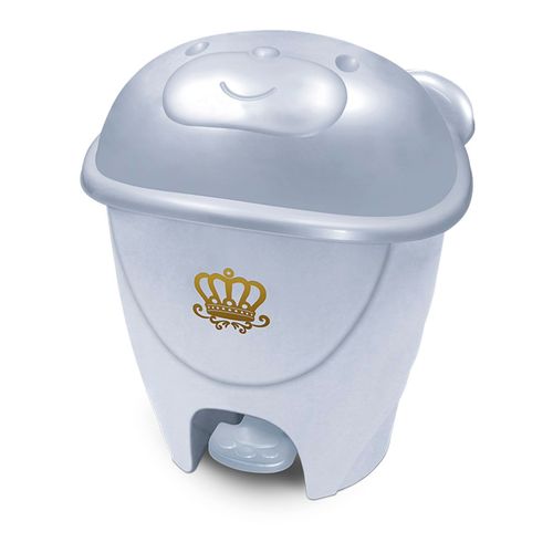Lixeira Fofura 12L Azul com Pedal 0988114 Cajovil