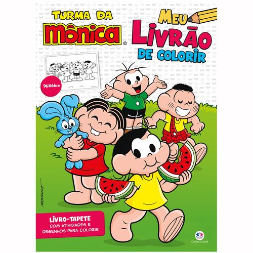 Livro Turma da Mônica - Meu livrão de colorir Ciranda Cultural