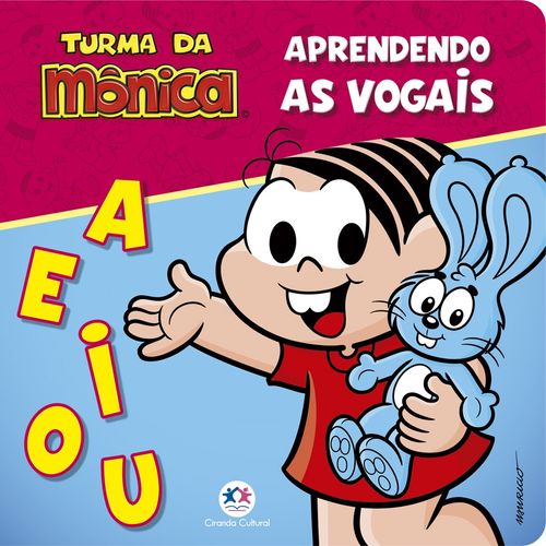 Livro Turma da Mônica - Vogais Ciranda Cultural
