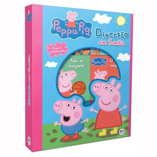 Livro Peppa Pig Diversão em Família Ciranda Cultural