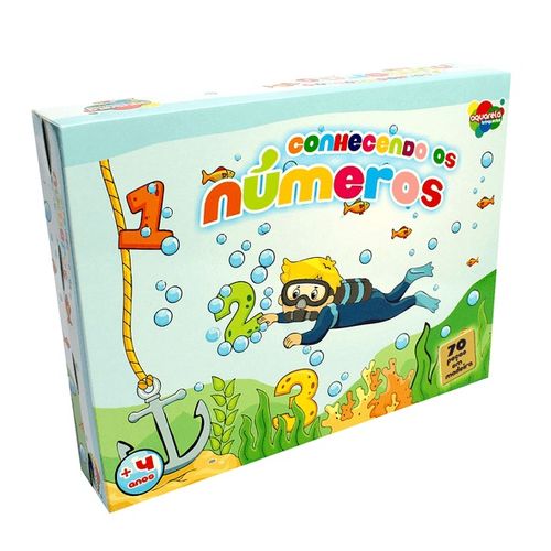 Conhecendo Os Números 108 Aquarela