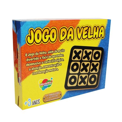Jogo da Velha 146 Aquarela