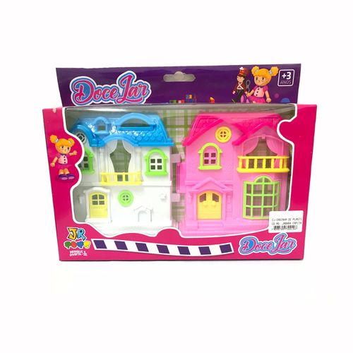 Brinquedo Casinha Dupla Doce Lar Jr Toys