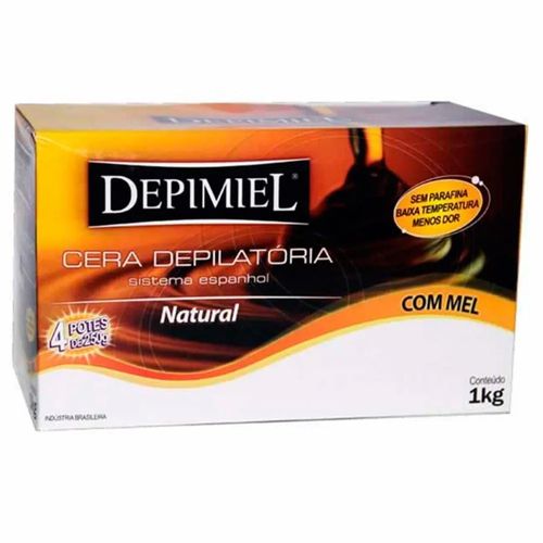 Cera Barra Mel Natural 1 kg Depimiel