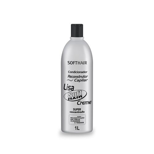 Condicionador Reconstrutor Sem Válvula Lisa Creme 1L Soft Hair