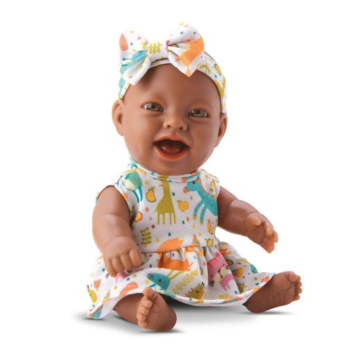 Boneca Bebê Bambolinha Negra Bambola