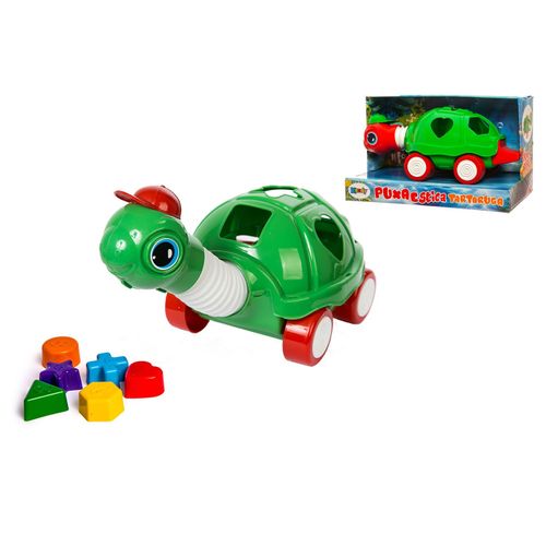 Brinquedo Tartaruga Puxa Estica Kendy