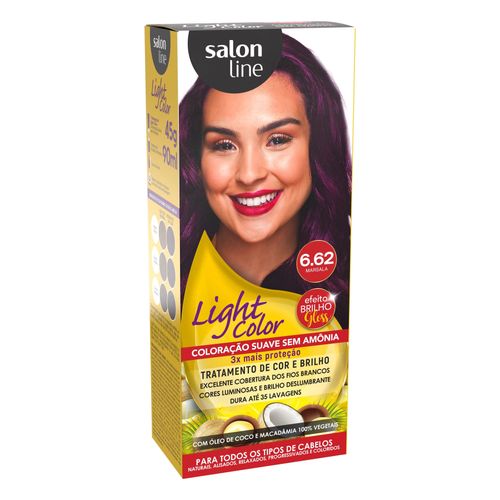Tintura Suave Light Color 6.62 Marsala Salon Line