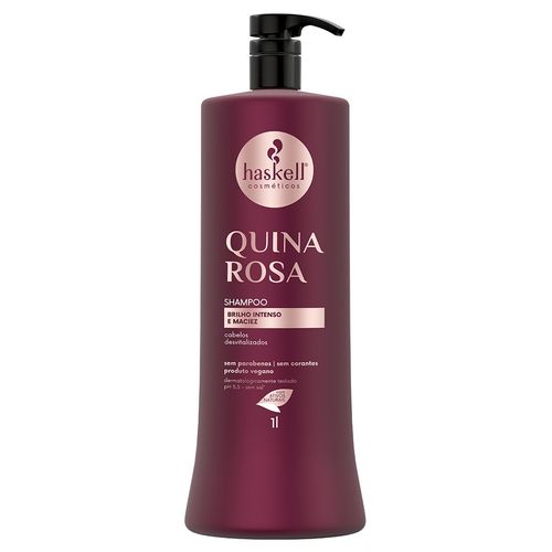 Shampoo Quina Rosa 1L Haskell
