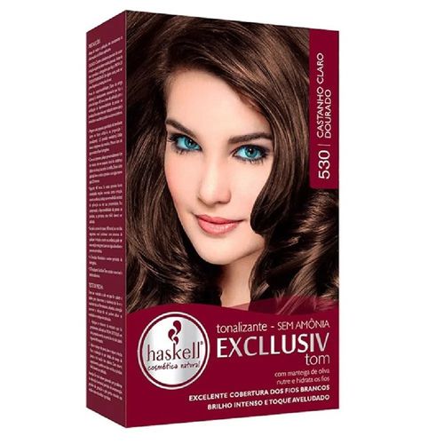 Tonalizante 630 Louro Escuro Dourado Haskell