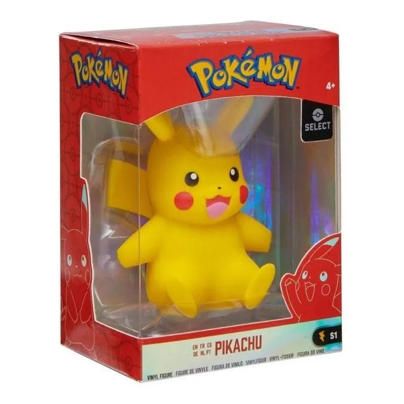 Boneco Pokemon Pikachu Com Som E luz - Sunny - Brinquedos é na Bmtoys