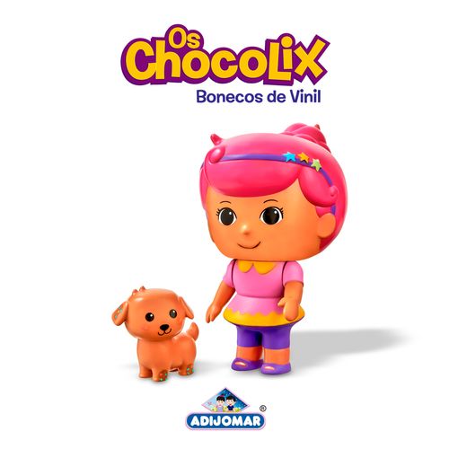 Brinquedo Figura De Vinil Chocolix Chocolyne E Docecookie Adijomar
