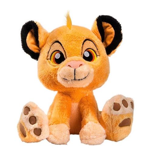 Boneco Simba Pelúcia Big Feet O Rei Leão 30 Cm Fun Divirta-Se