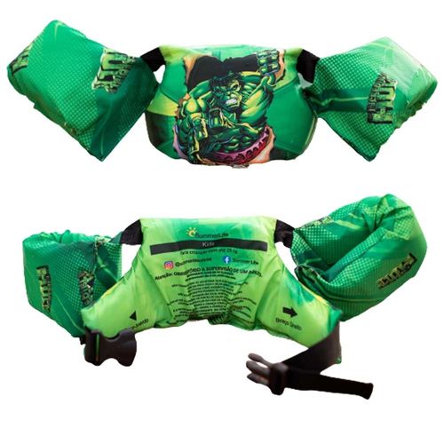 Boia Colete Infantil Hulk Summer Life