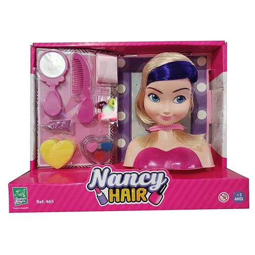 Boneca Nancy Hair Penteados Super Toys