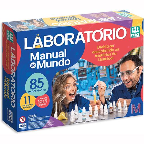 Jogo Laboratório Manual Do Mundo Nig Brinquedos