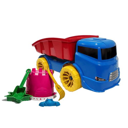 Caminhão Caçambão Com Baldinho De Praia Fox Toys