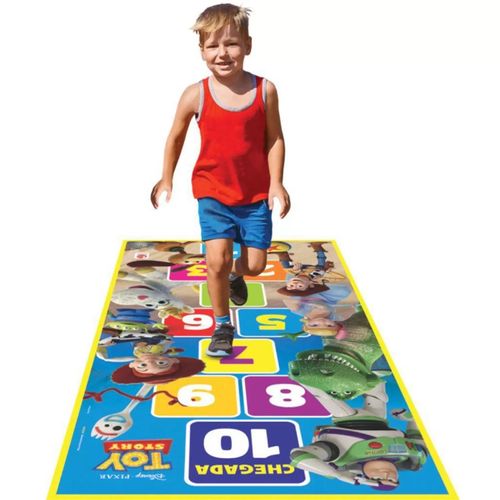 Tapete Amarelinha Toy Story Líder Brinquedos