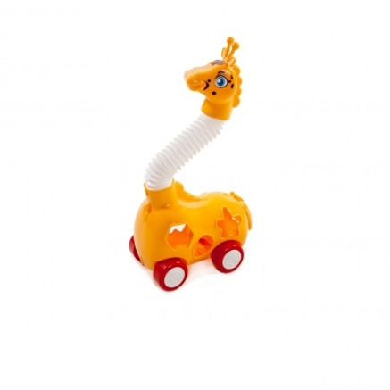 Brinquedo Infantil Girafa Puxa Estica Kendy