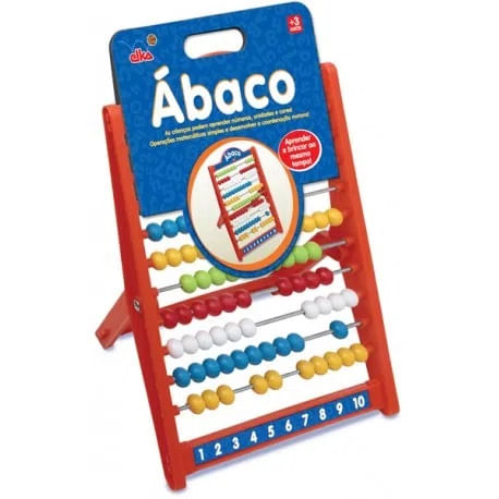 Brinquedo Ábaco Escolar Elka