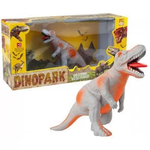 Boneco Dino Park Tiranossauro Rex Bee Toys